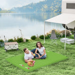 Outsunny 2-person Inflatable Camping Mat, Green