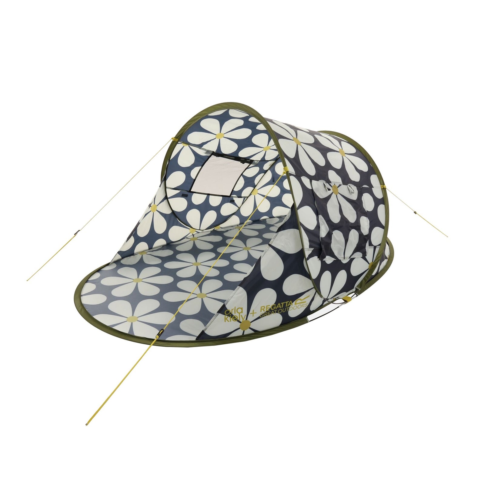 Orla Kiely Daisy Pop-up Tent | One Size | Black