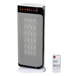 Oscillating Ceramic Space Heater With Remote Control Timer