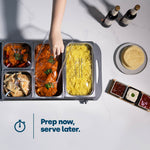 Buffet Server & Plate Warmer - 4 Tray