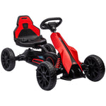 Pedal Go Kart W/eva Tyres, Handbrake | Red