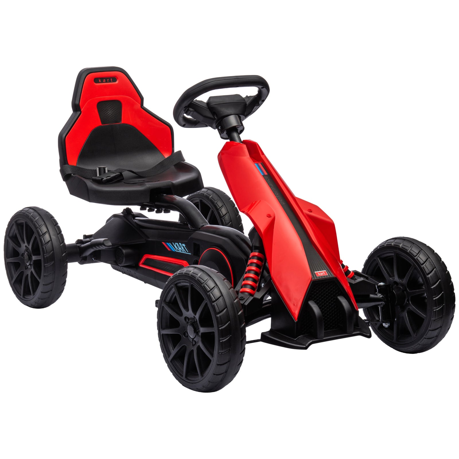 Pedal Go Kart W/eva Tyres, Handbrake | Red