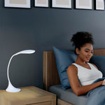 High Vision Desk Light, 25,000 Hr Led Panel | Silver
