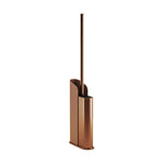 Silicone Toilet Brush Floor Or Self-adhesive Flat Collection | Copper