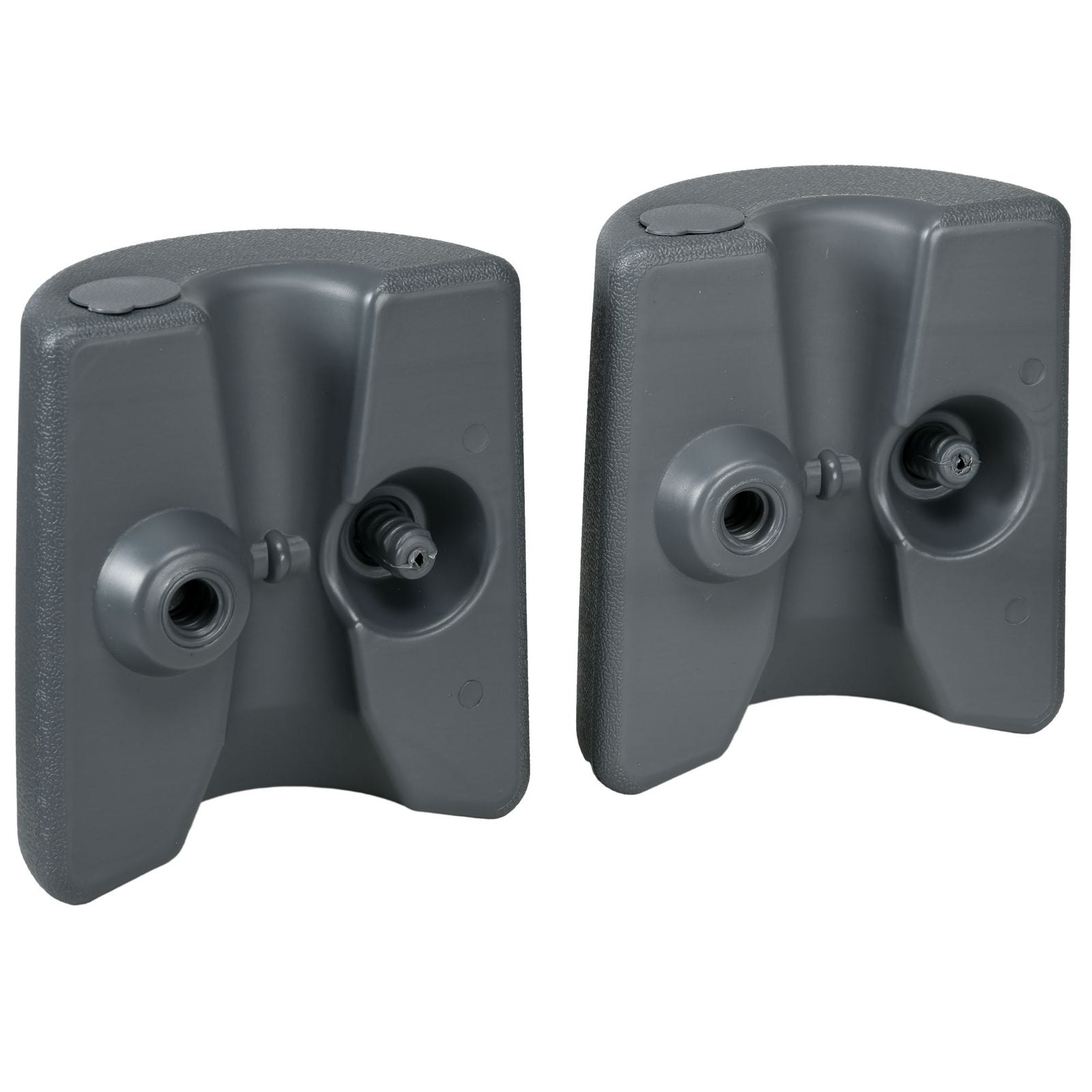 Gazebo Weights Set Of 4 For Pop Up Gazebo, 48kg | Light Grey
