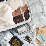 40x20x25cm Cabin Carry-on Suitcase - Lightweight, Durable, 4-wheel Luggage - 100+ Airlines Approved | Cabin | Silver