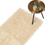 Luxury Fluffy Shaggy Rug | 90cm x 60cm | Cream