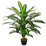 Dyzi Artificial Dracaena Tree 110cm Tall Faux Potted Plant