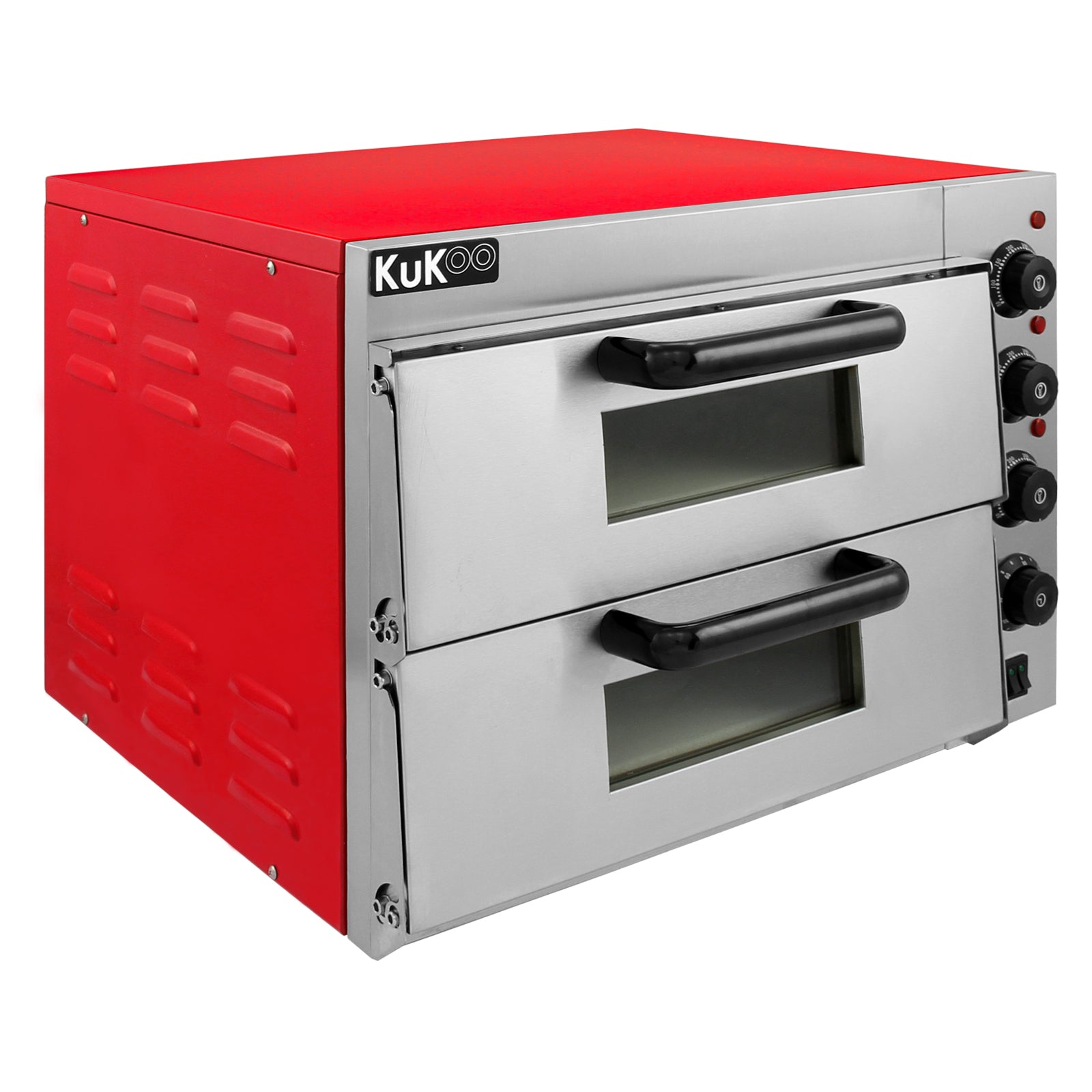 16" Twin Deck Electric Pizza Oven