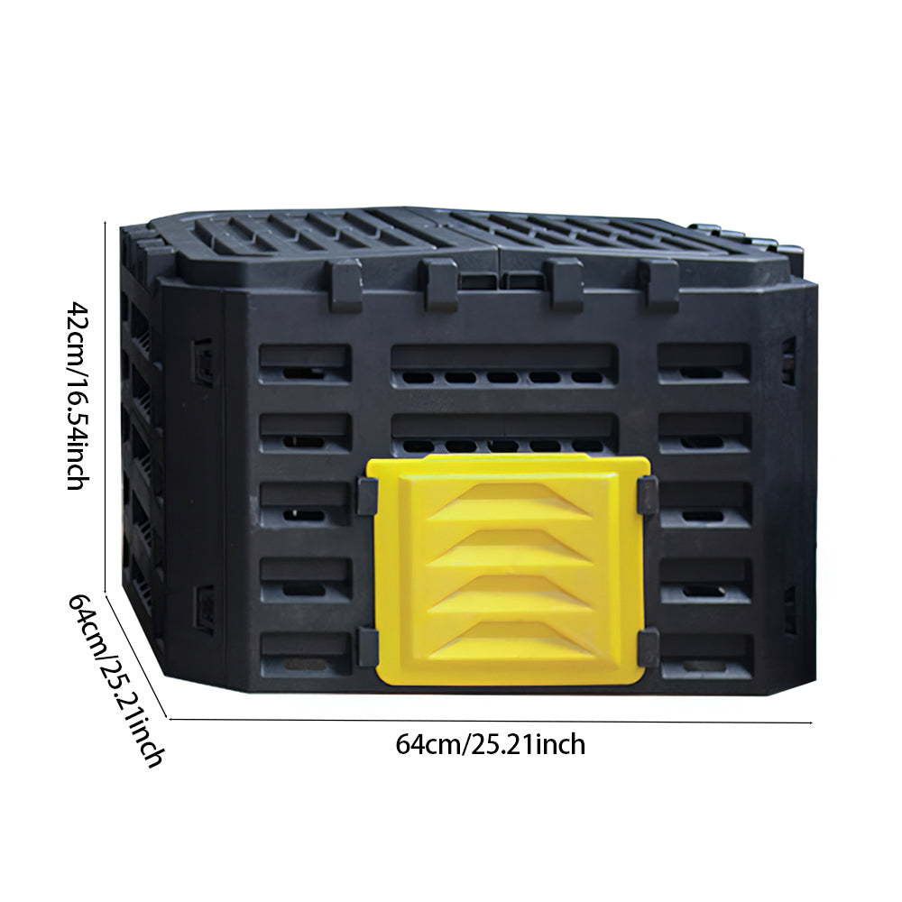 Large Capacity Garden Compost Bin – 180l / 340l / 500l For Efficient Composting | Small