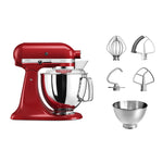 175 Artisan Stand Mixer With Premium Accessories | Empire Red