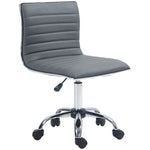 Ergonomic Executive Chair Armless | Dark Gray