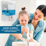 Automatic Hand Sanitiser Dispenser - Wall Mounted, Motion Sensor, 700ml
