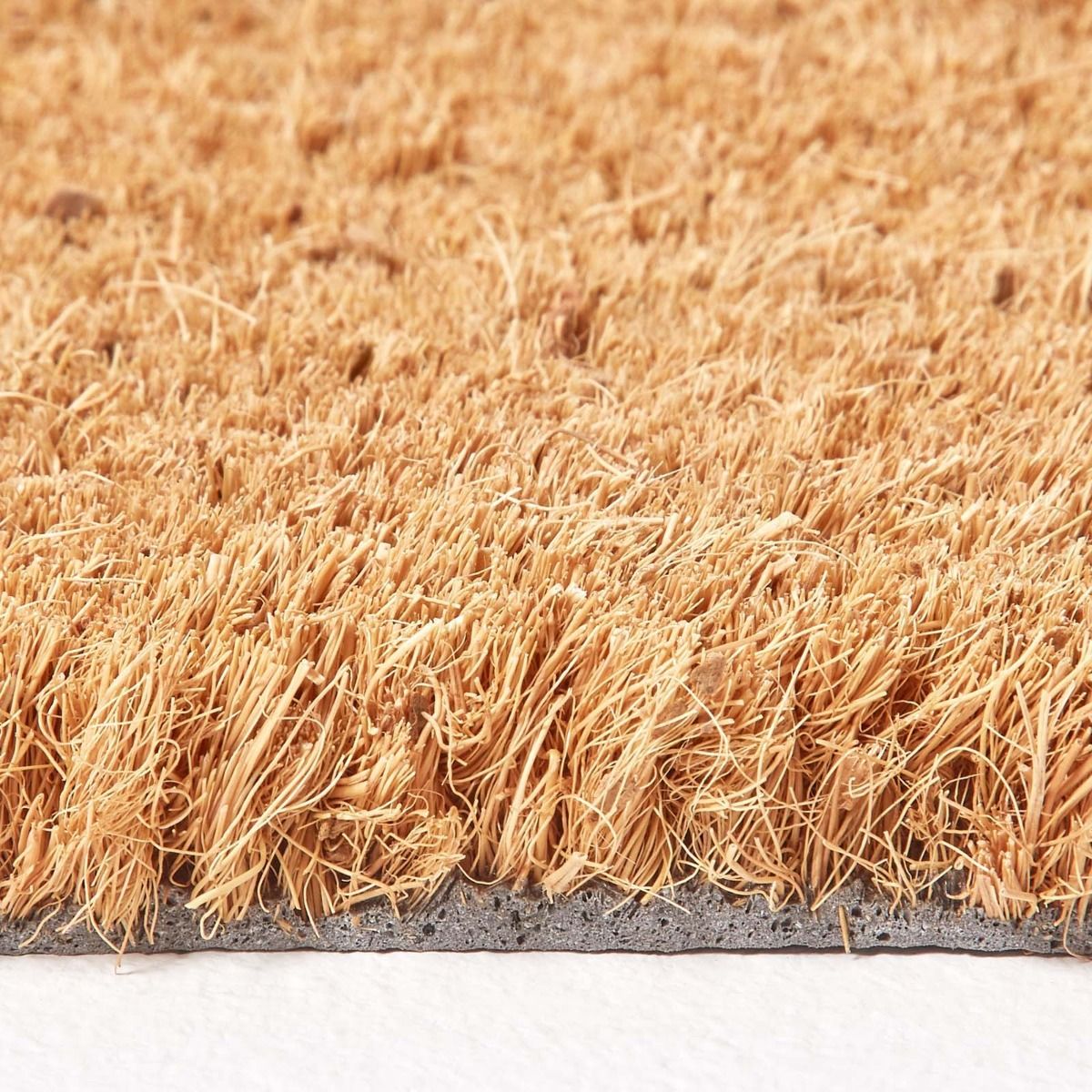 HOMESCAPES Coir Dog Shaped Non-slip Doormat
