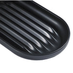 Recycled Soap Dish - Designed to help dry soap quickly - Easy to clean - Made in the UK | Graphite Black