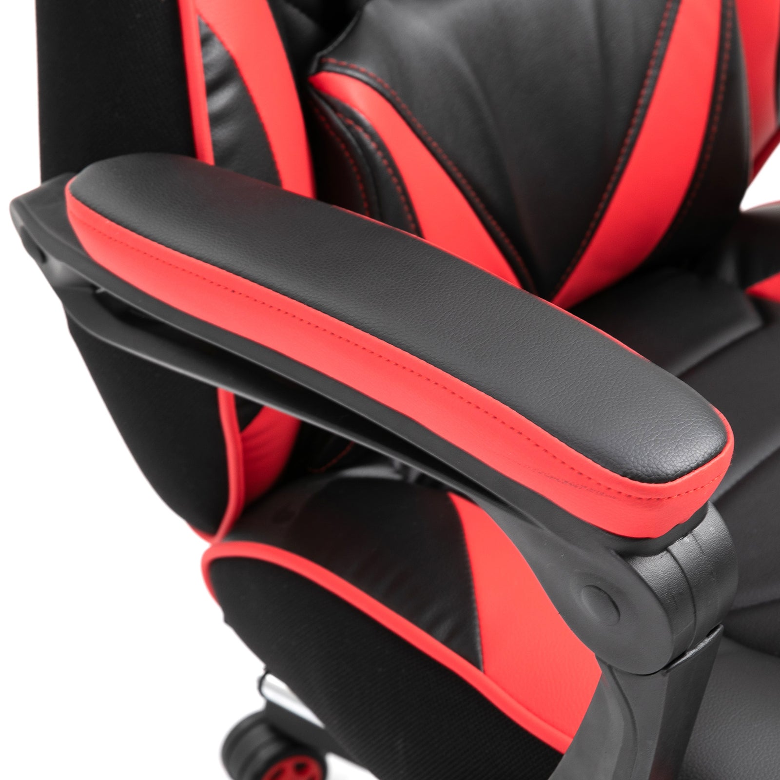 Gaming Chair Reclining W/ Footrest | Red