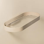 Shower Shelf, Bathroom Shelf, Beige, Stainless Steel, Geyser Collection