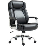 Faux Leather Desk Chair With Adjustable Height, 227kg