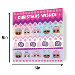 LOL Surprise Christmas Card Official Product