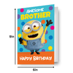 Awesome Brother Birthday Card Official Product