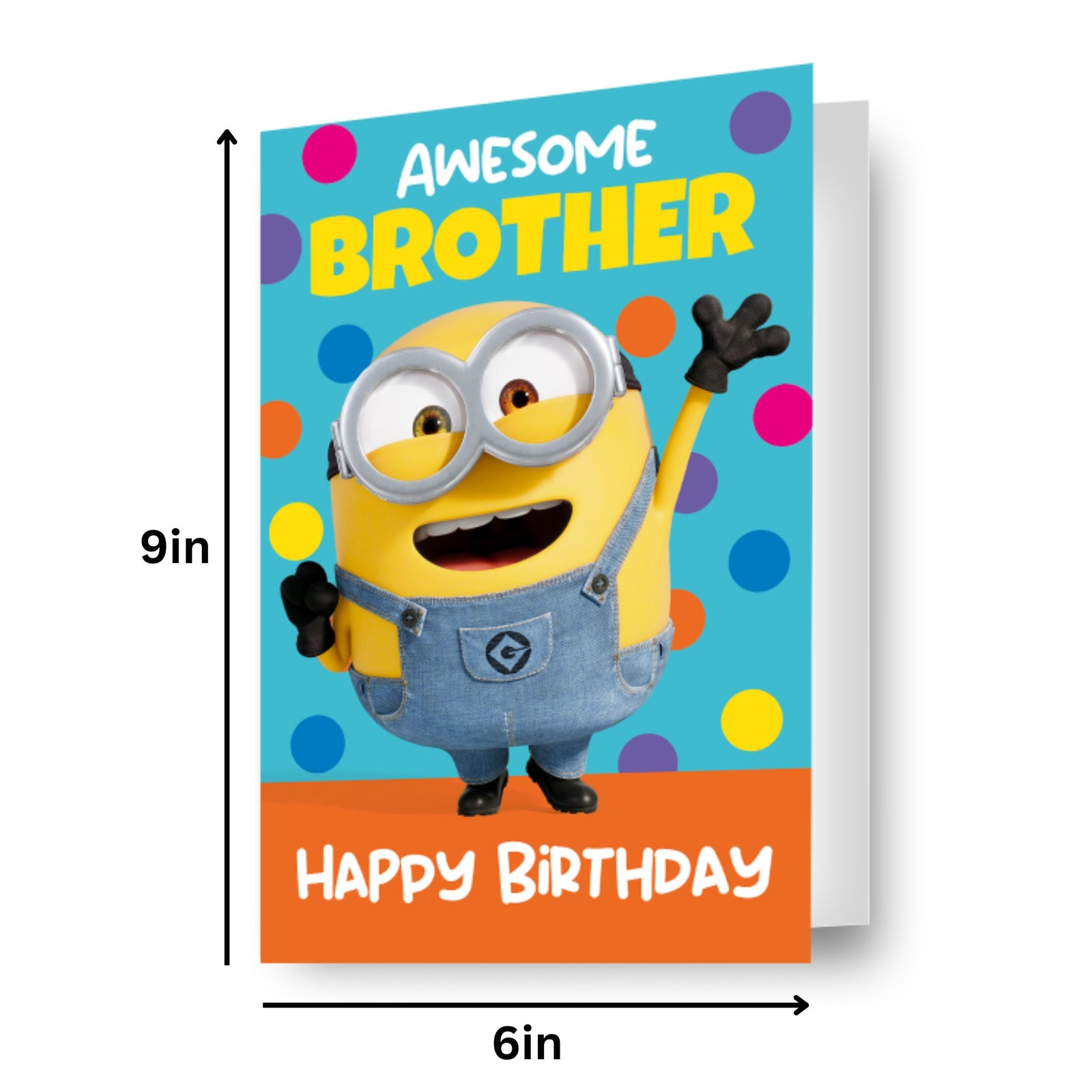 Awesome Brother Birthday Card Official Product