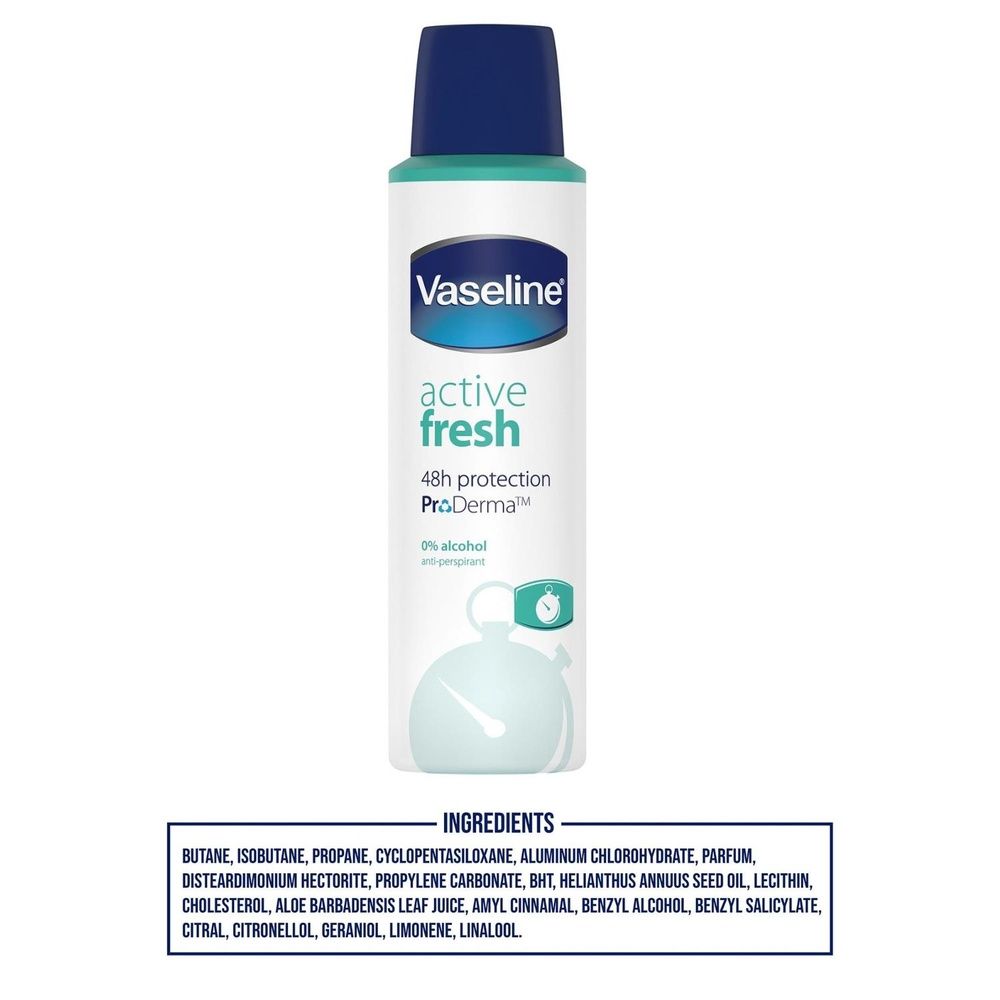 Proderma Antiperspirant Deodorant Active Fresh, 3 X 150ml