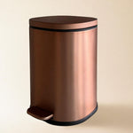 Bathroom Bin Trash Can 5l Pedal Start Collection | Copper