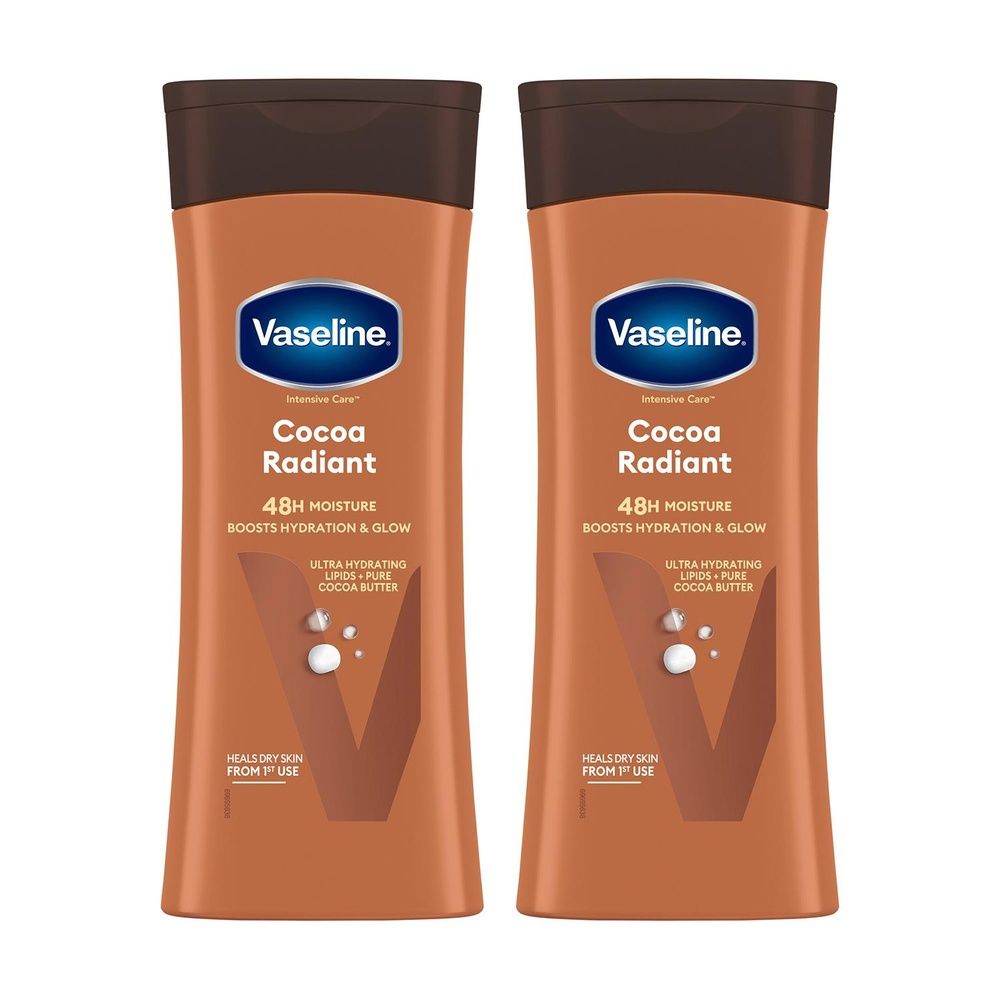 Body Lotion Cocoa Radiant Intensive Care Dry Skin 400ml | Set of 2