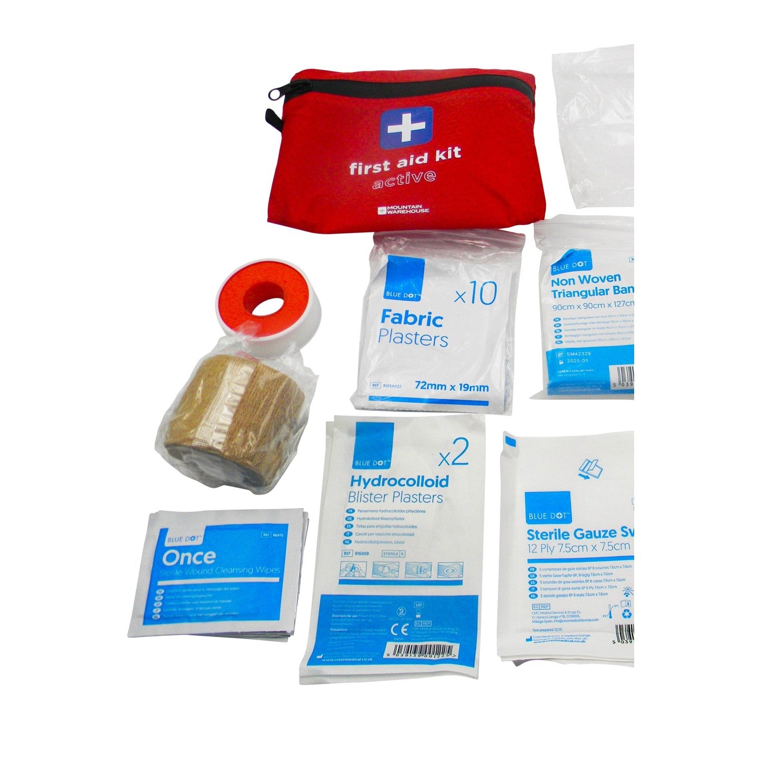 Active First Aid Kit | One Size | Red