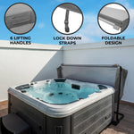 2.1m Hot Tub Spa Cover | Grey