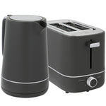 1.7l 3000w Fast Boil Electric Kettle And 2 Slice Toaster Set