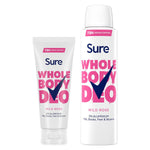 Whole Body Wild Rose Bundle Deodorant Spray And Cream