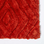Ikat Pattern Bath Mat | 50 x 80cm | Orange