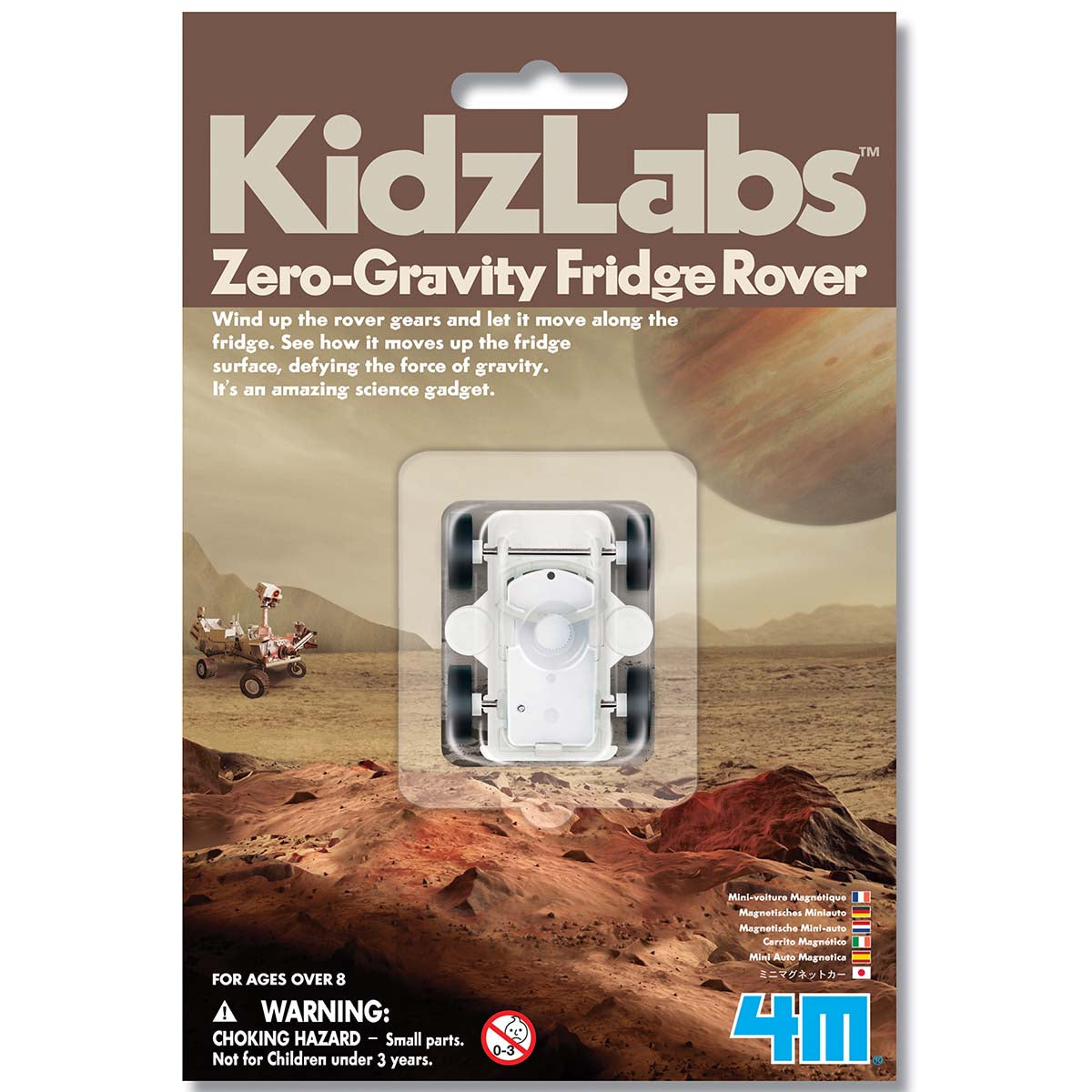 4M Kidzlabs - Zero-gravity Fridge Rover