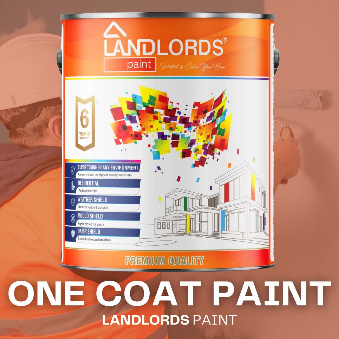 One Coat Paint - Quick Coverage Interior Walls & Ceilings | 20l | Sky Blue