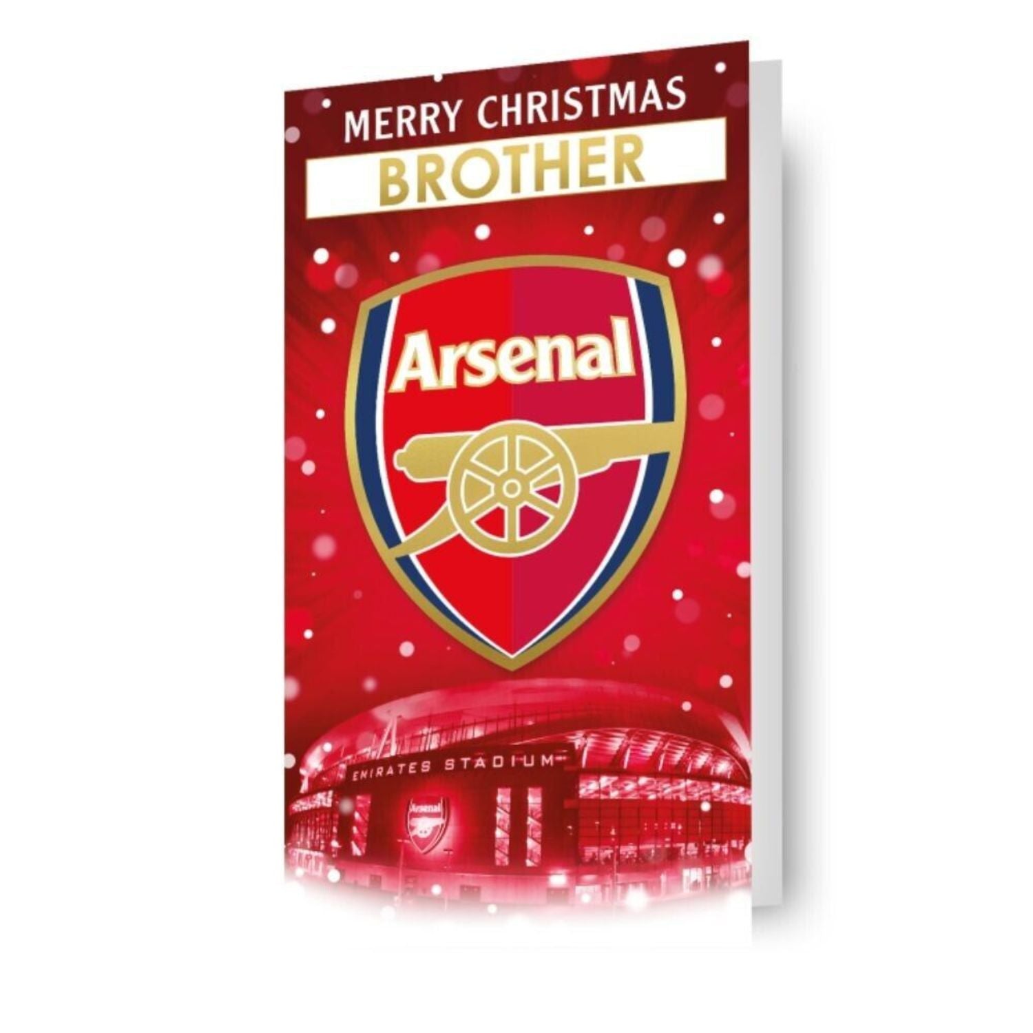 Personalise Christmas Card With Sticker Sheet Official Product