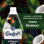 Coco Fantasy Ultra Concentrated Fabric Conditioner 58 Washes, 870ml | Set of 6