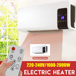 Wall Mounted Electric Heater With Remote Control