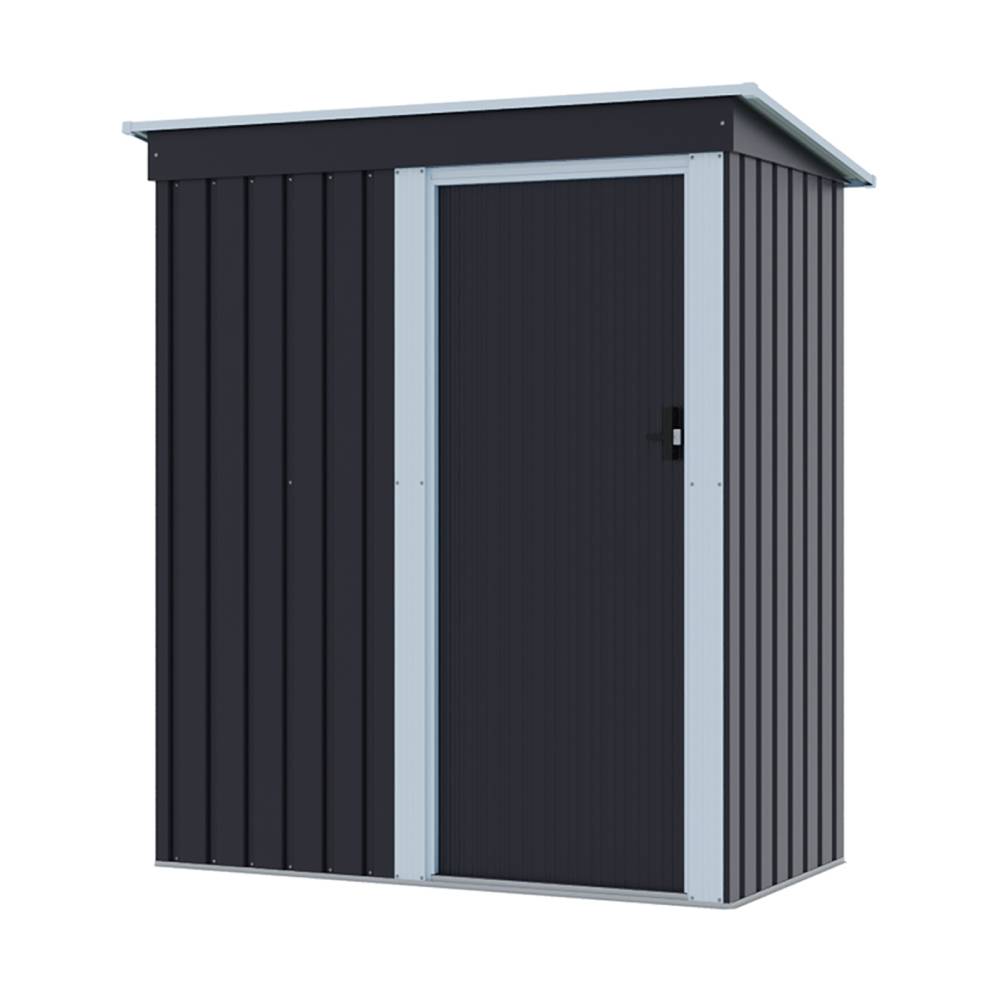 3 X 5ft Outdoor Metal Storage Shed With Lockable Door