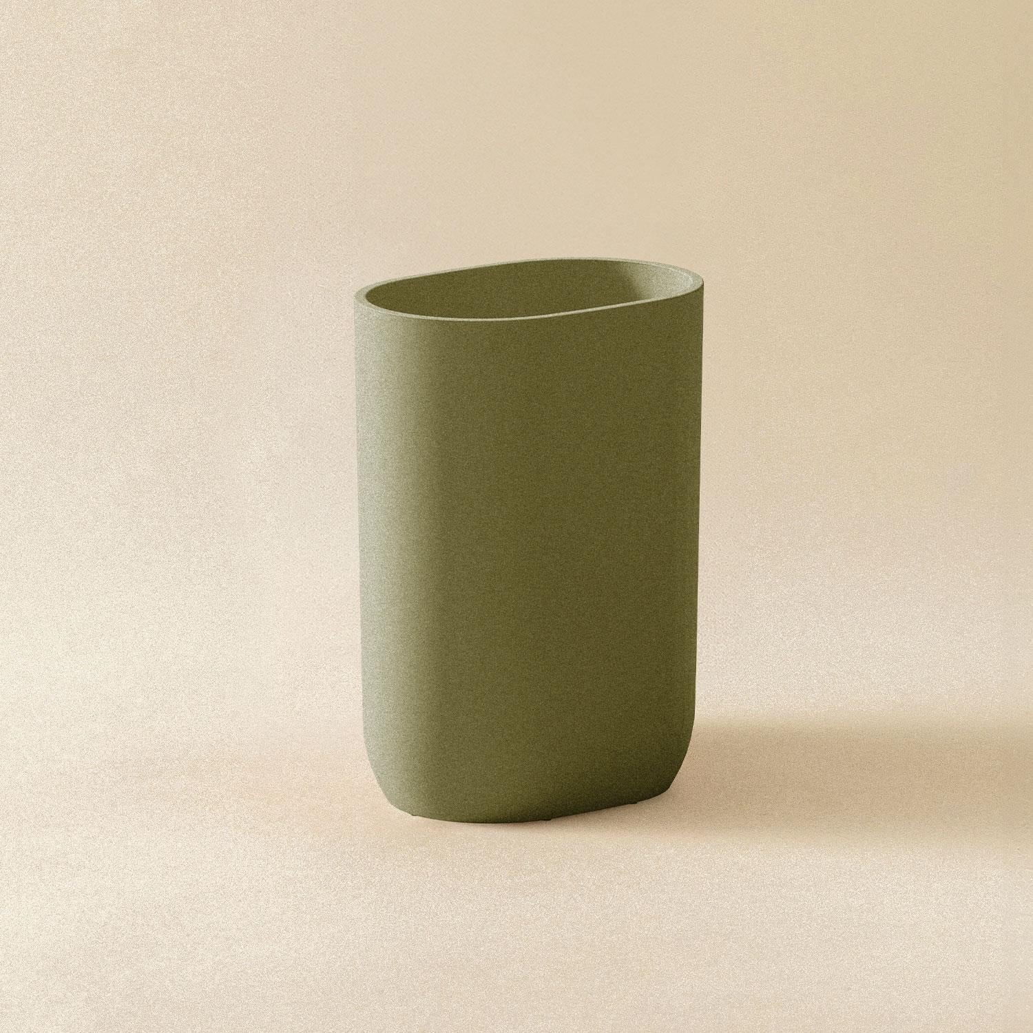 Toothbrush Holder Freestanding/wall Mounted Alife Collection | Pale Green