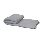 Double Knitted Throw | Light Blue