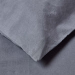 Linen Housewife Pillowcase | 48 x 74cm | Dark Grey
