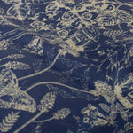 Secret Garden 200 Thread Count Cotton Rich Reversible Duvet Cover Set | Super King | Navy Blue