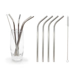 Reusable Straws Stainless Steel 84 Pcs Eco Friendly Wholesale