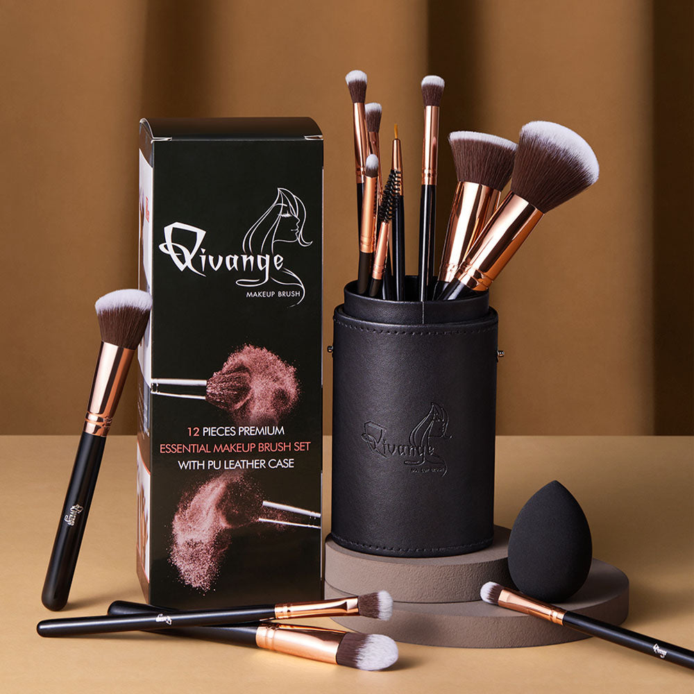 12 Pcs Professional Makeup Brush Set