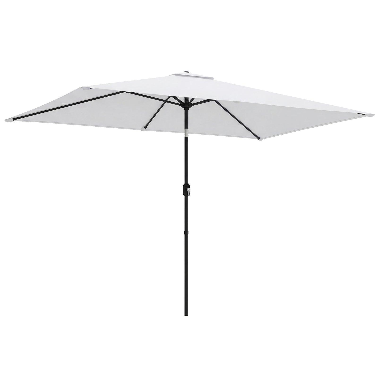 Outsunny Garden Parasol, Outdoor Umbrella With Tilt Function