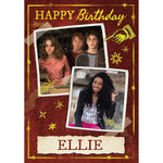 Personalised Any Name & Photo Birthday Card Official Product