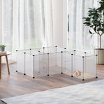 Pet Playpen, 18 Panels Diy Small Animal Cage, For Guinea Pigs, Hegehogs