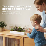 Reptile Terrarium, Vivarium Acrylic For Snake, Gecko | Small | Clear