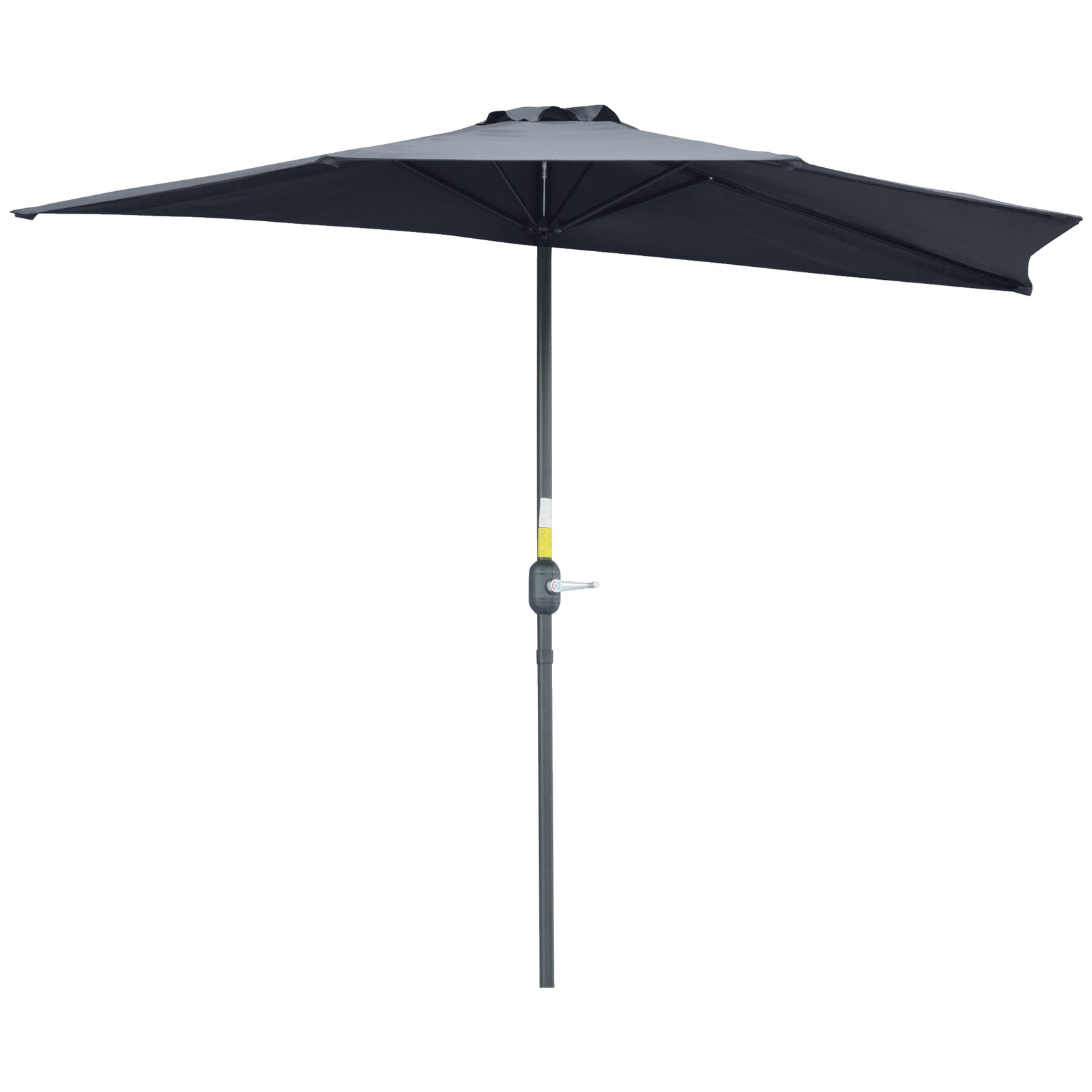 2.7m Half Round Parasol Balcony Shade